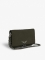 Bolso Zadig&Voltaire Rock Soft Savage efecto piton caqui